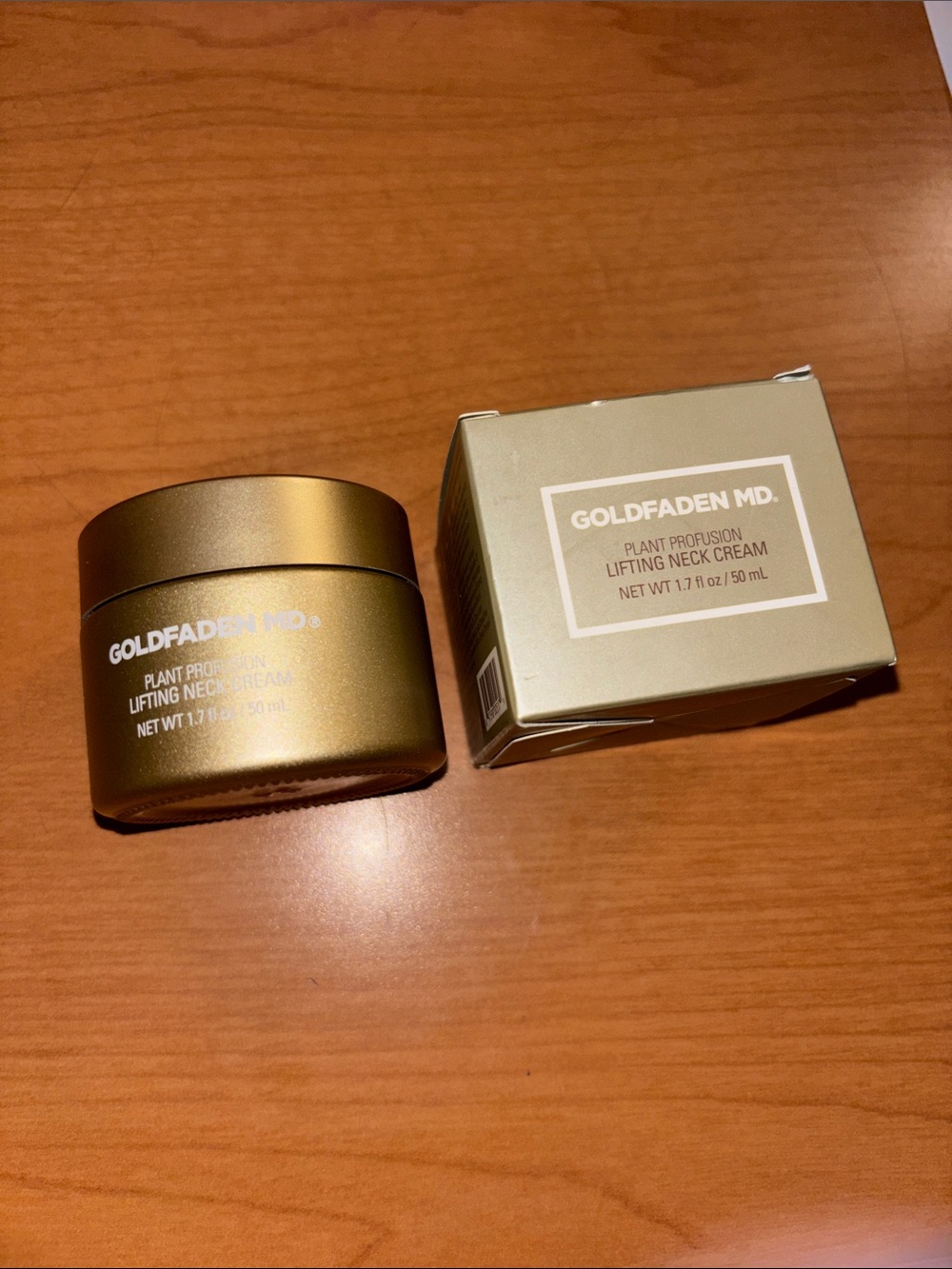 Plant Profusion Lifting Neck Cream - Gold